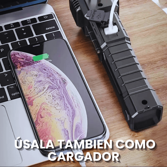 LIGHTBANK™ Linterna Martillo 5 en 1 Con Powerbank Portatil 🔥OFERTA 2 X 1.299