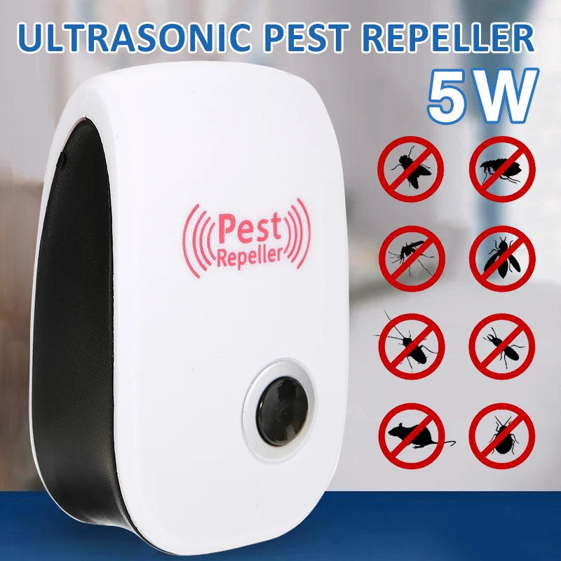 ✅PEST REPELLER®🪳REPELENTE ULTRASONICO PARA INSECTOS Y ROEDORES🐀