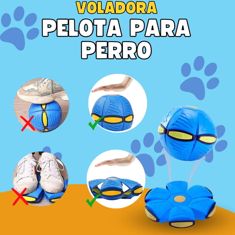 Pelota y Disco para Perros y Mascotas TRANSBALL® ENTRETENIMIENTO ILIMITADO