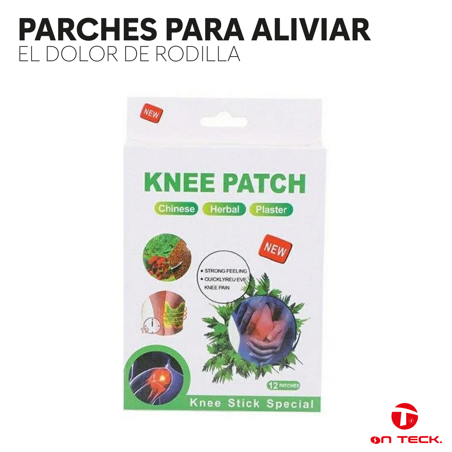 KNEEPATCH™️ PARCHE PARA ALIVIAR EL DOLOR RODILLA