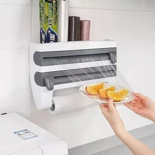 DISPENSAPRO® Dispensador 4 en 1 de Papel para Cocina - Supertienda COCINA