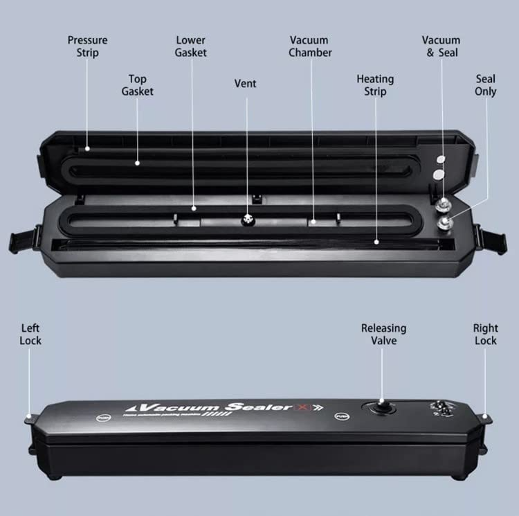 VACUUM SEALER® Novedoso Sellador al Vacío para Conservación de Alimentos